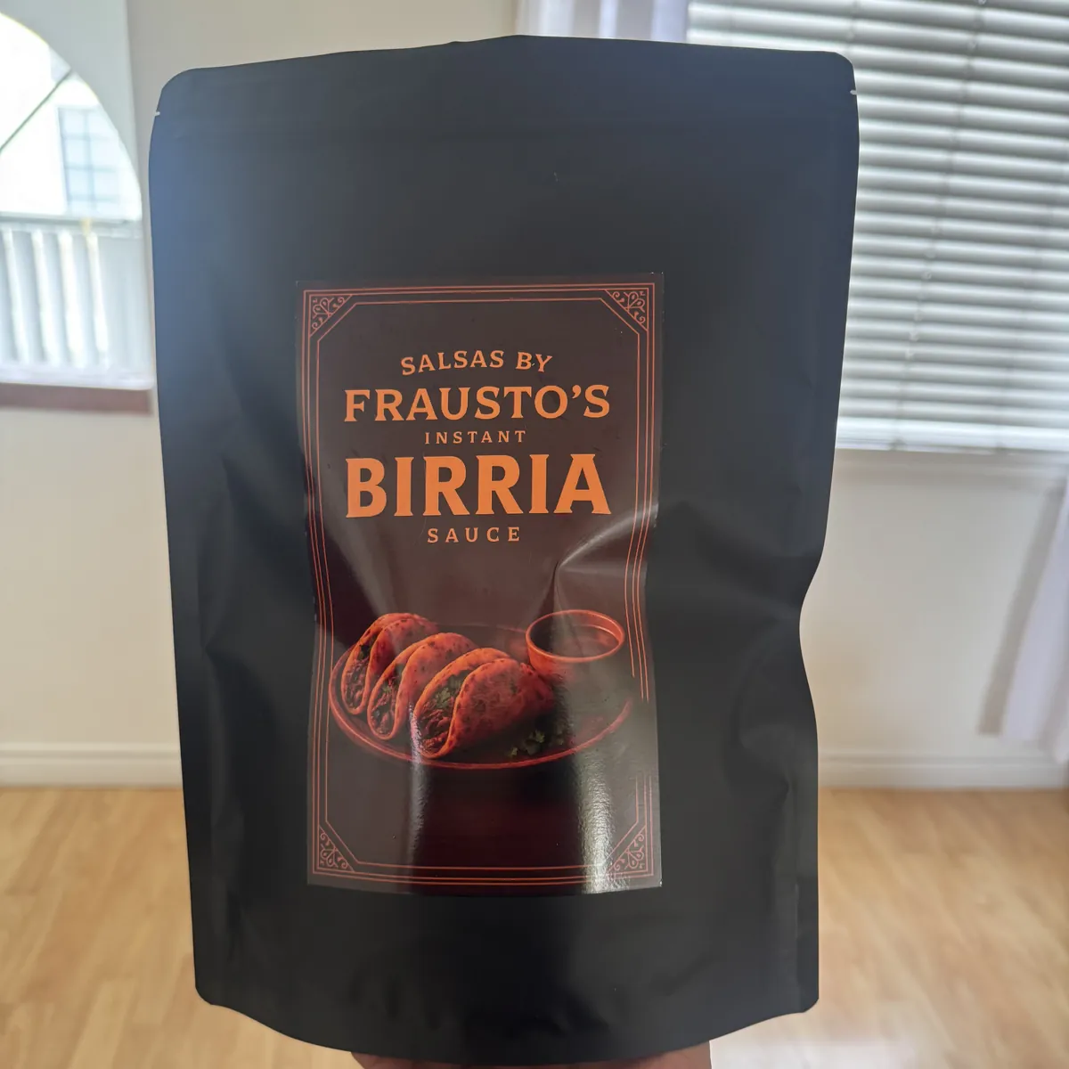 The Frausto's Instant Birria Sauce pouch