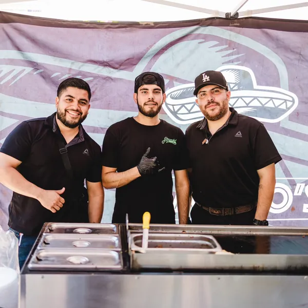 The people behind Frausto's at their stand